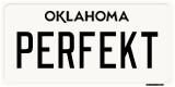 Oklahoma, Vanity Plates