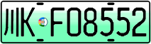 License plate of China, Electric vehicles
