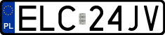 License plates of Poland, Regular car plates