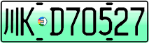 License plate of China, Electric vehicles