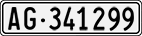 License plate of Switzerland, Cars