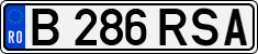License plate of Romania, Regular plates