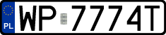 License plates of Poland, Regular car plates