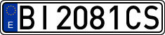 License plates of Spain, 1971 year series