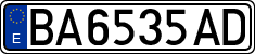 License plates of Spain, 1971 year series