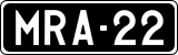 License plate of Finland, Oldtimers