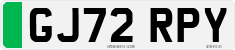 License plate of the United Kingdom, 2001 year system