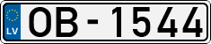 License plate of Latvia, Regular car plates