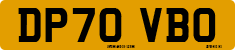 License plate of the United Kingdom, 2001 year system