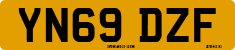 License plate of the United Kingdom, 2001 year system