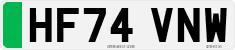 License plate of the United Kingdom, 2001 year system
