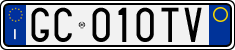 License plate of Italy, Cars (1994 year series)