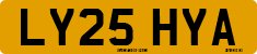 License plate of the United Kingdom, 2001 year system