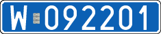 License plates of Poland, Diplomatic
