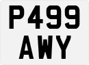 License plate of the United Kingdom, 1983 year system