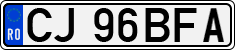 License plate of Romania, Regular plates