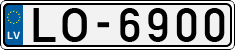License plate of Latvia, Regular car plates