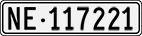 License plate of Switzerland, Cars