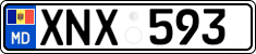 License plate of Moldova, Cars (2015)