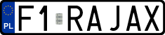 License plates of Poland, Vanity Plates