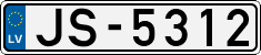 License plate of Latvia, Regular car plates