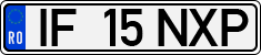 License plate of Romania, Regular plates