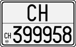 License plate of Italy, Cars (1927 year series)