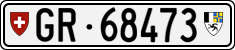 License plate of Switzerland, Cars