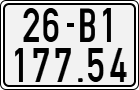 License plate of Vietnam, Motorcycles