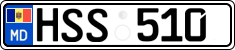 License plate of Moldova, Cars (2015)
