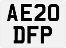 License plate of the United Kingdom, 2001 year system
