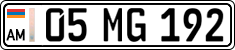 License plate of Armenia, Private owners