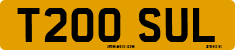 License plate of the United Kingdom, 1983 year system