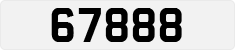 License plate of Guernsey, Regular plates
