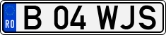 License plate of Romania, Regular plates