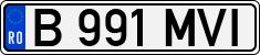 License plate of Romania, Regular plates