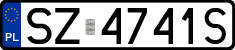 License plates of Poland, Regular car plates