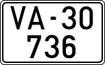 License plates of Spain, 1900 year series