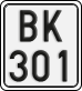 License plate of Finland, Motorcycles