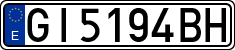 License plates of Spain, 1971 year series