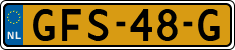 License plate of the Netherlands, Cars