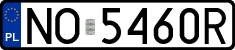 License plates of Poland, Regular car plates