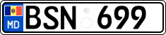 License plate of Moldova, Cars (2015)