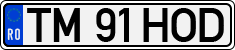 License plate of Romania, Regular plates