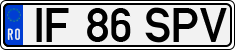 License plate of Romania, Regular plates
