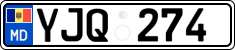 License plate of Moldova, Cars (2015)