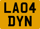 License plate of the United Kingdom, 2001 year system