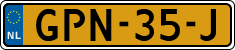 License plate of the Netherlands, Cars