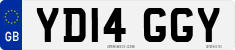 License plate of the United Kingdom, 2001 year system