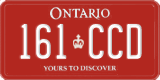 Ontario, Diplomatic (123-ABC)